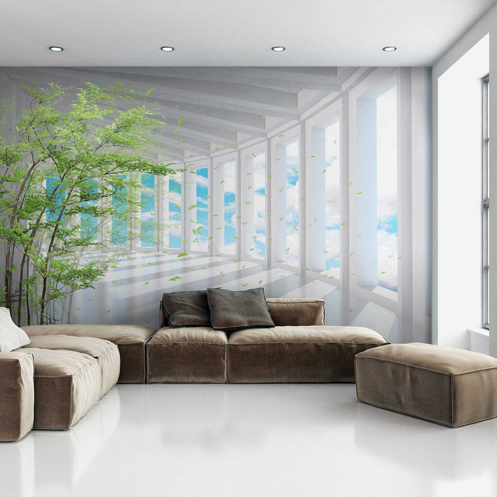 Bamboe in lichte gangen — interieur 10