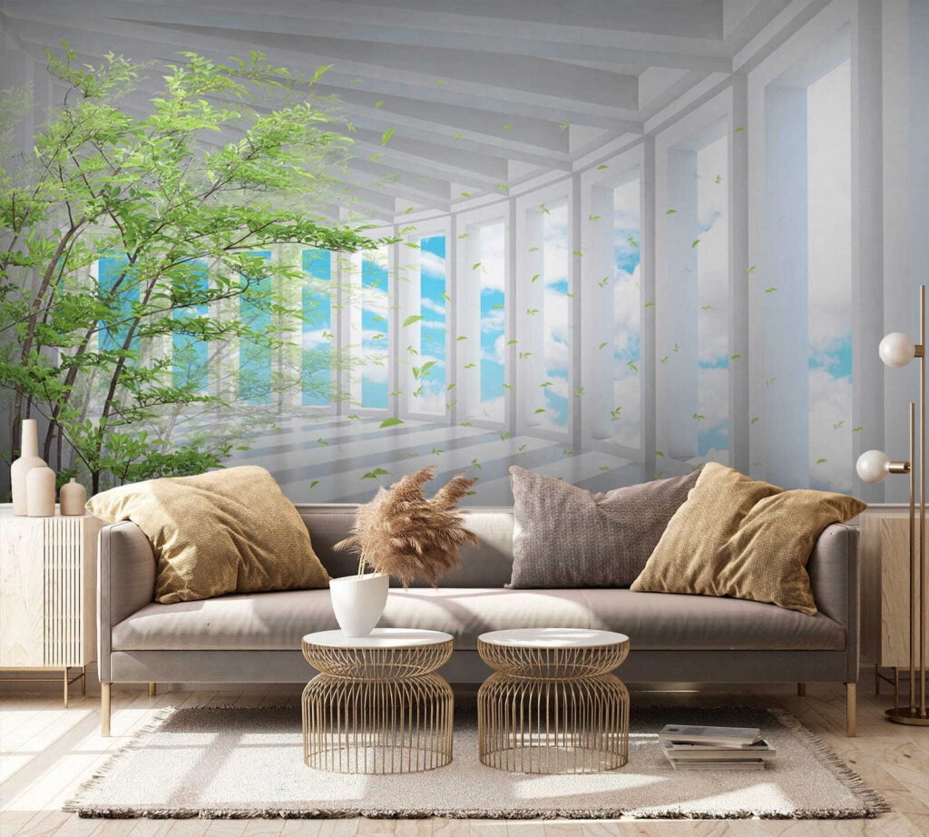 Bamboe in lichte gangen — interieur 7