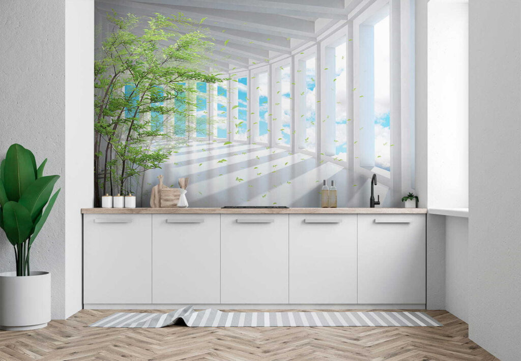 Bamboe in lichte gangen — interieur 9