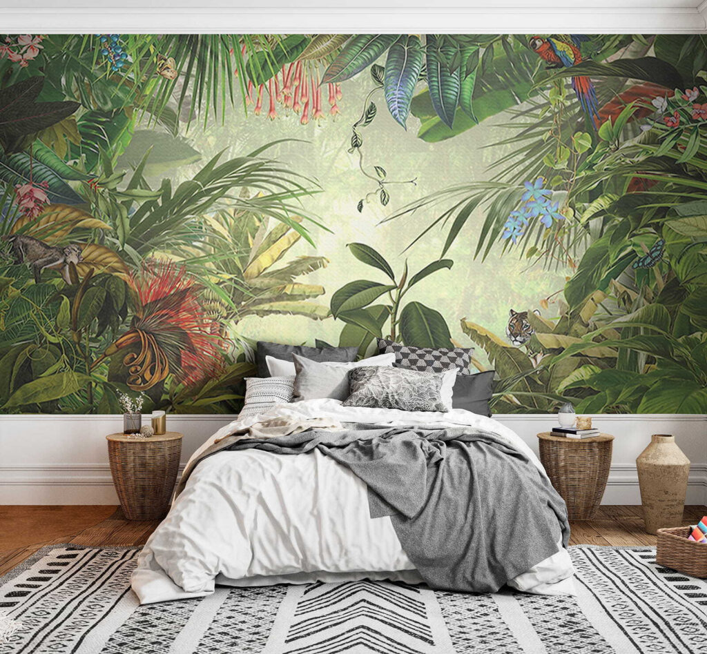 Dichte jungle rond licht — interieur 2