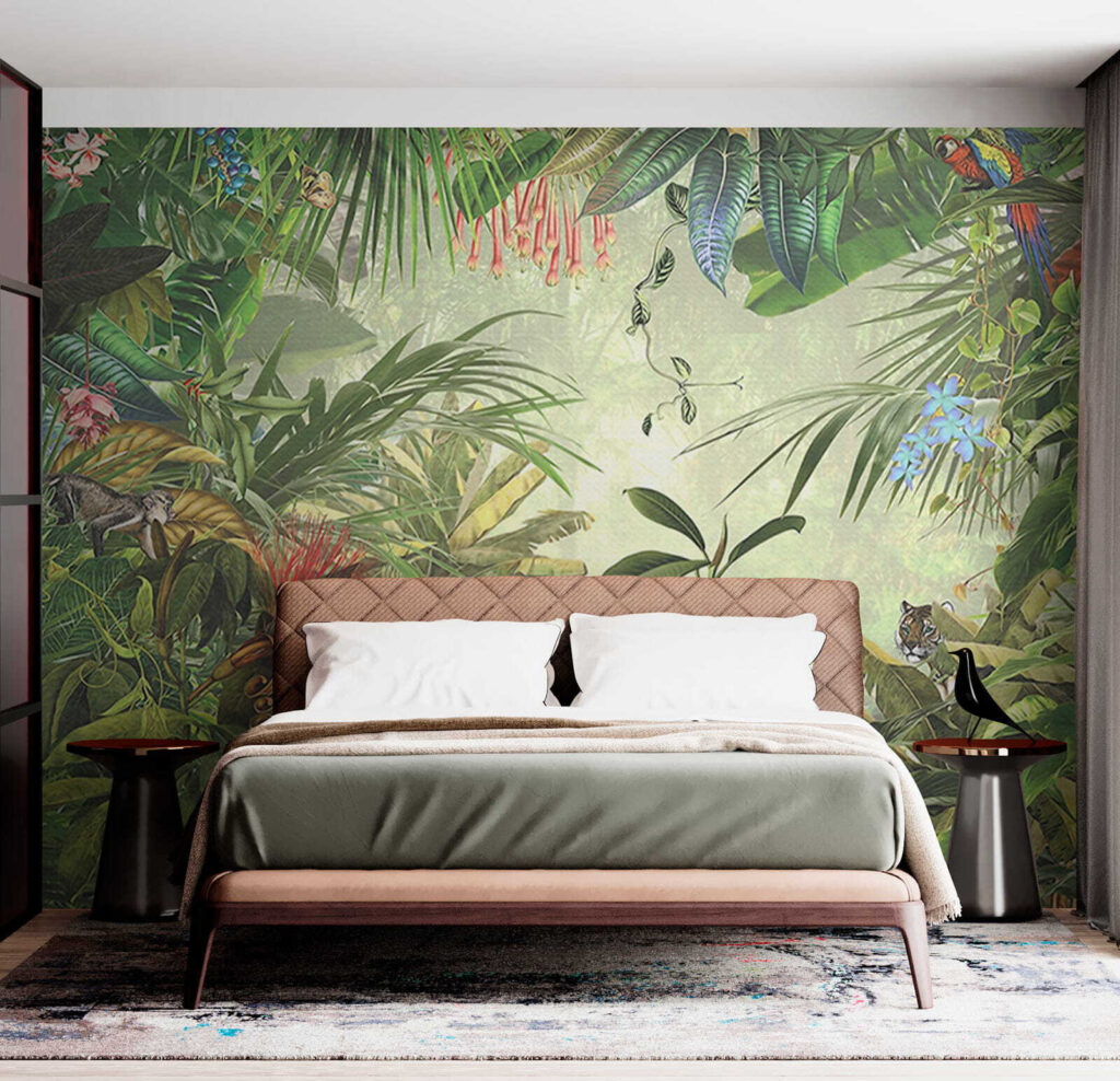 Dichte jungle rond licht — interieur 3