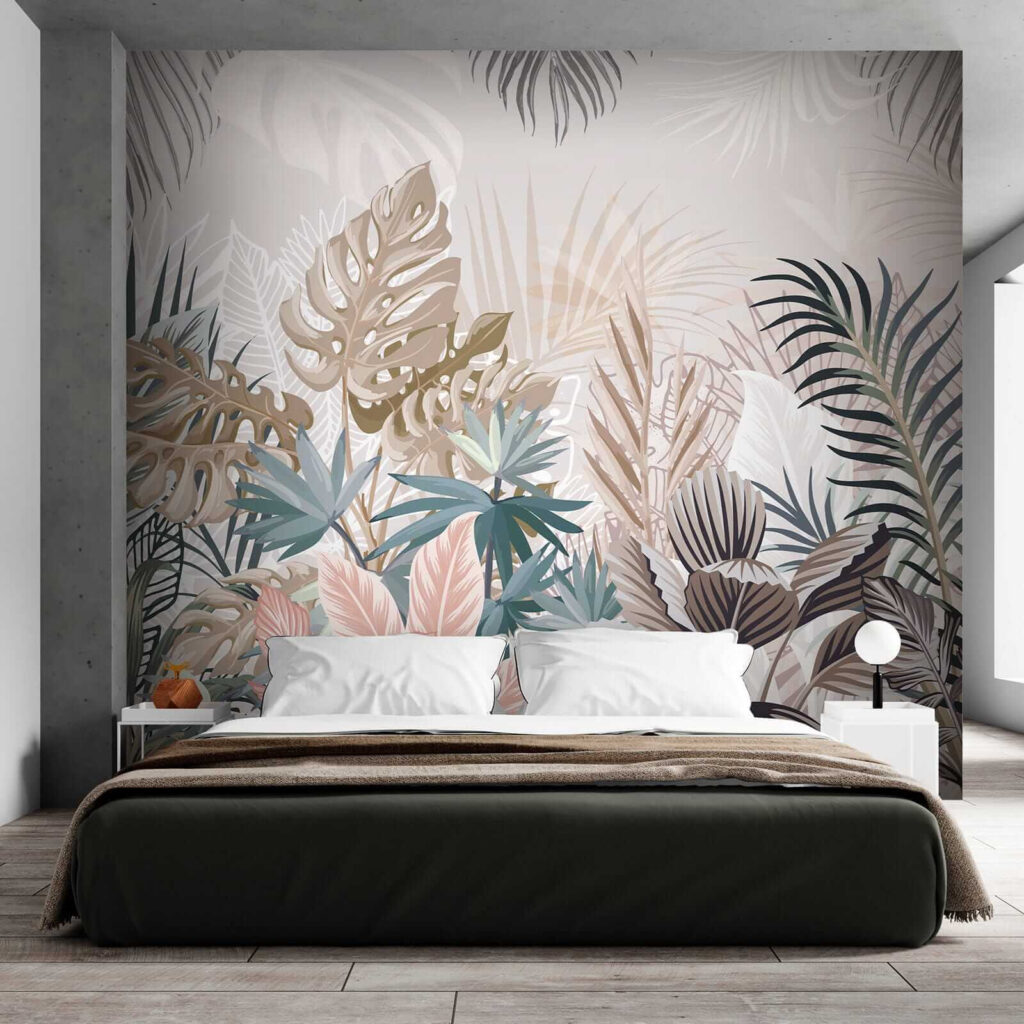 Groep planten met bladeren — interieur 2