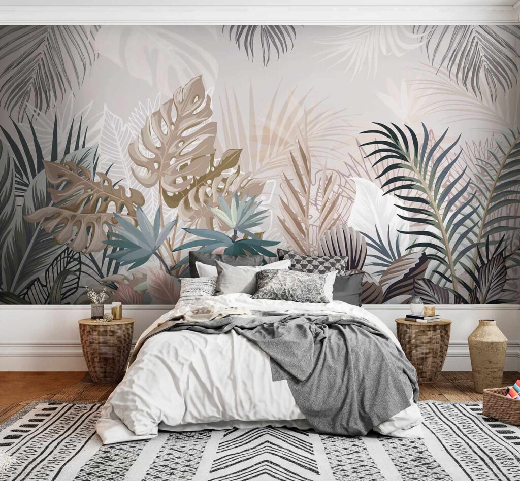 Groep planten met bladeren — interieur 4