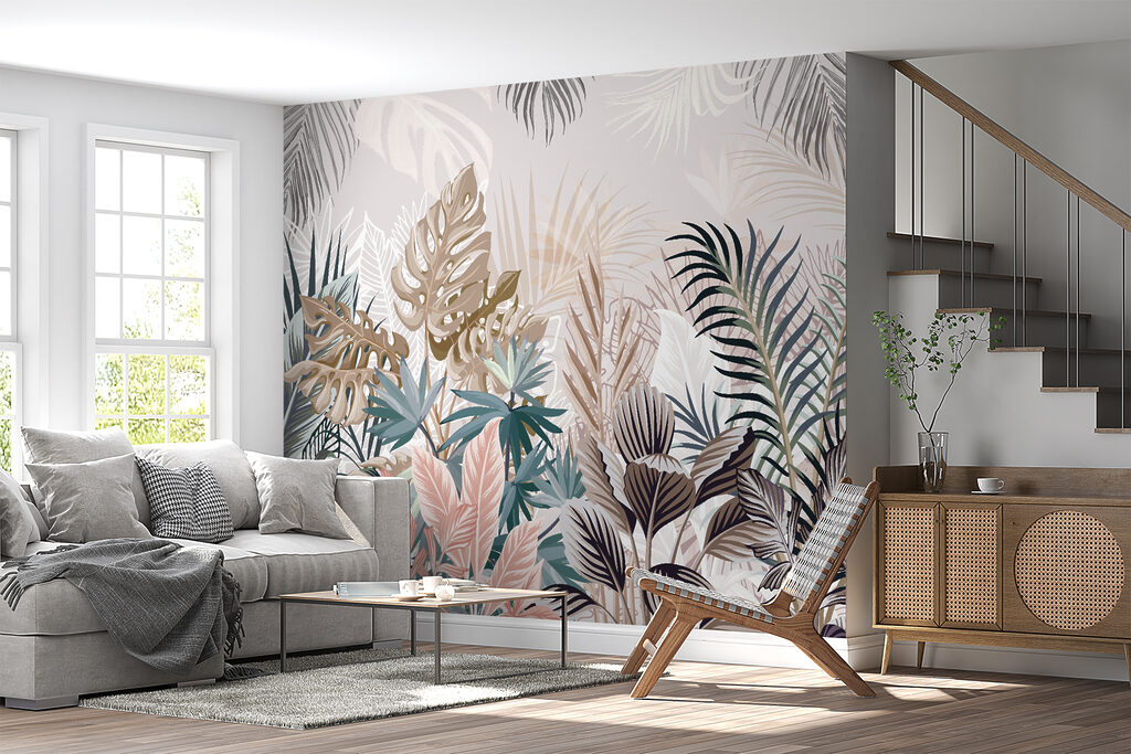 Groep planten met bladeren — interieur 10