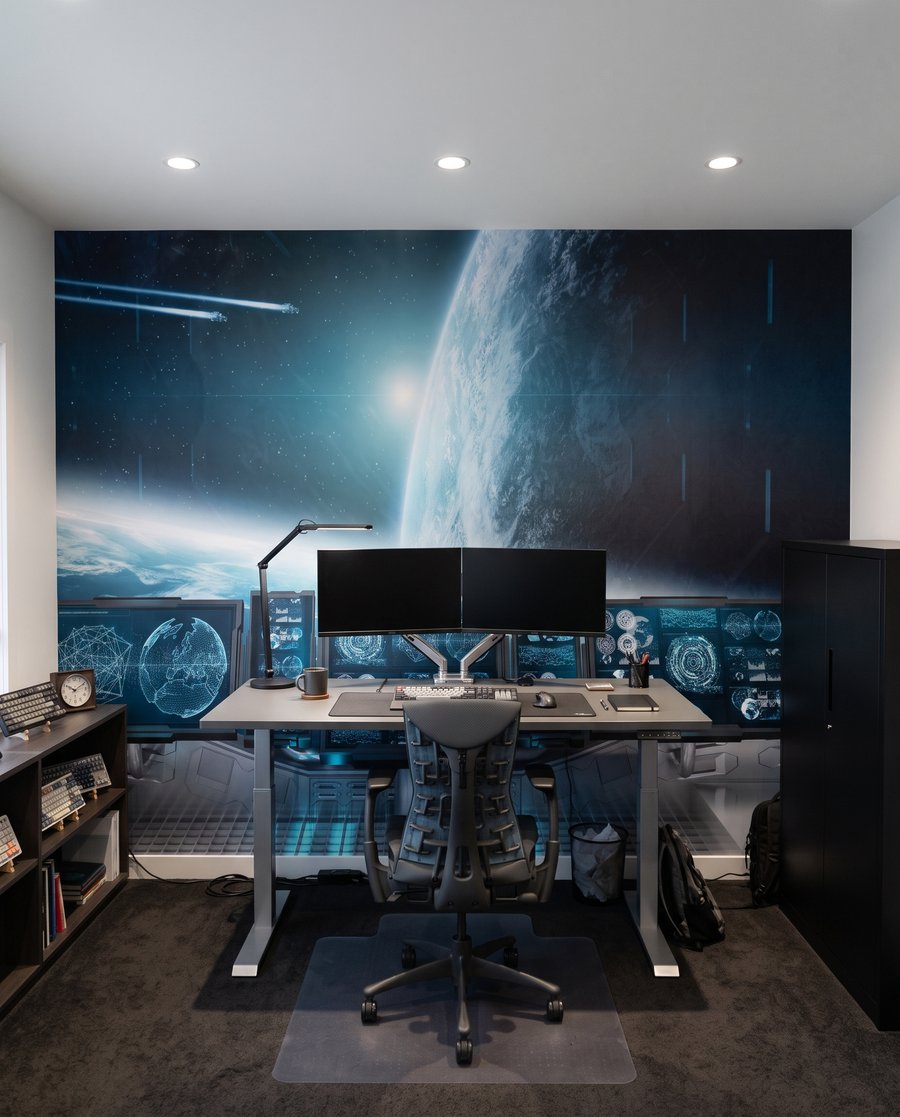 Uitzicht vanuit een ruimteschip — interieur 4