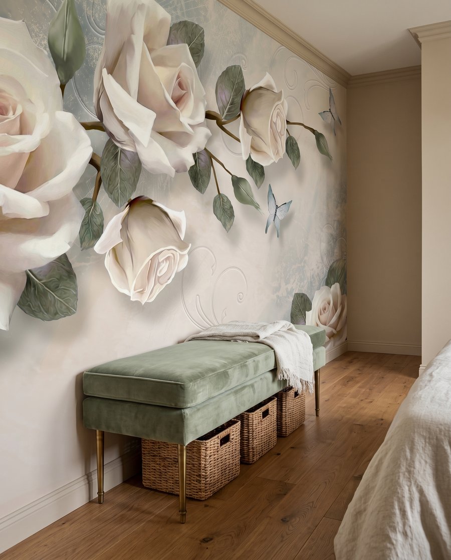 Rozen langs lichte openingen — interieur 2