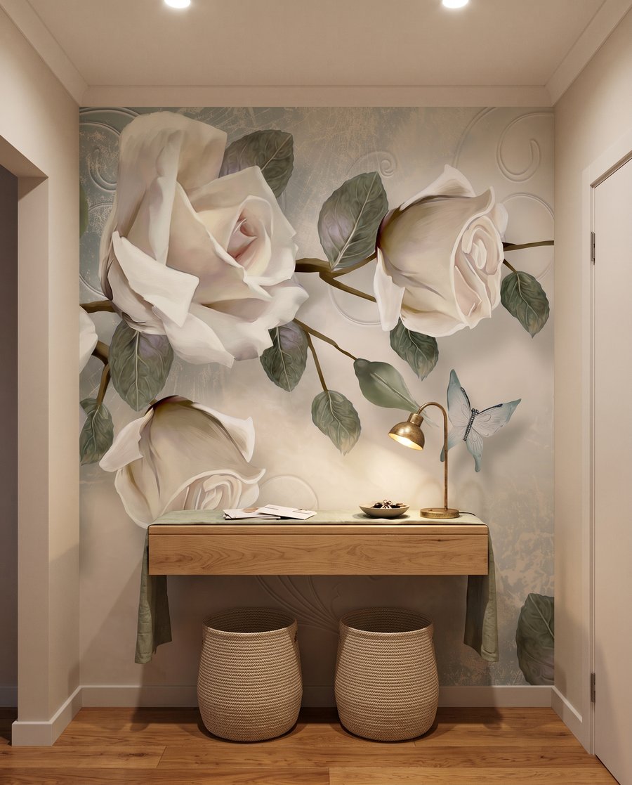 Rozen langs lichte openingen — interieur 5