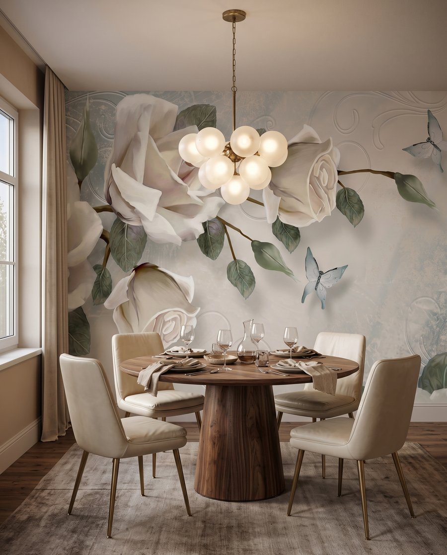 Rozen langs lichte openingen — interieur 6