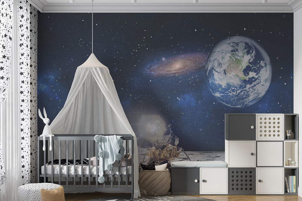 Aarde boven het maanoppervlak — interieur 2