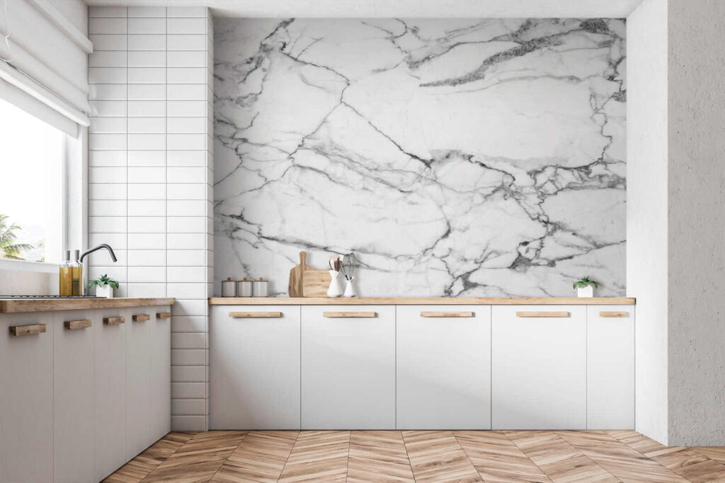 Donkere aders vertakken breed — interieur 9