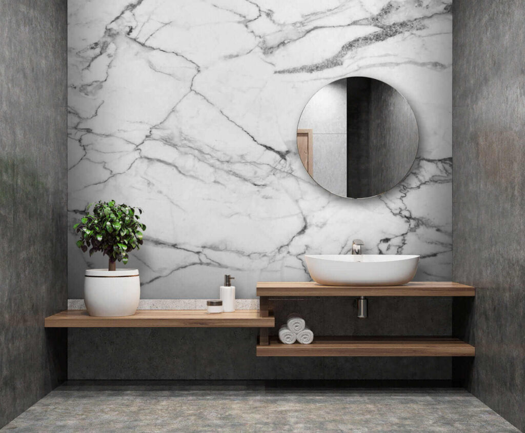 Donkere aders vertakken breed — interieur 10