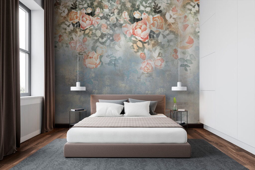 Rozen rond een verfwaas — interieur 4