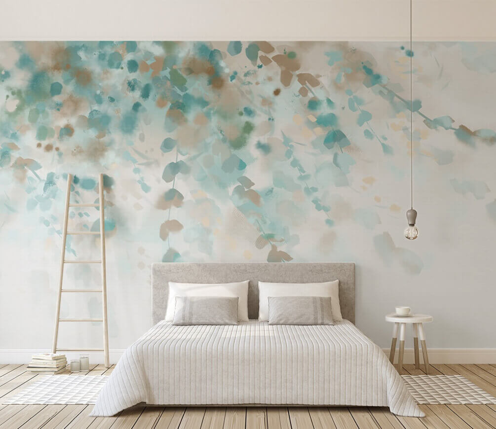Zachte tinten lopen over in dromerige patronen — interieur 1
