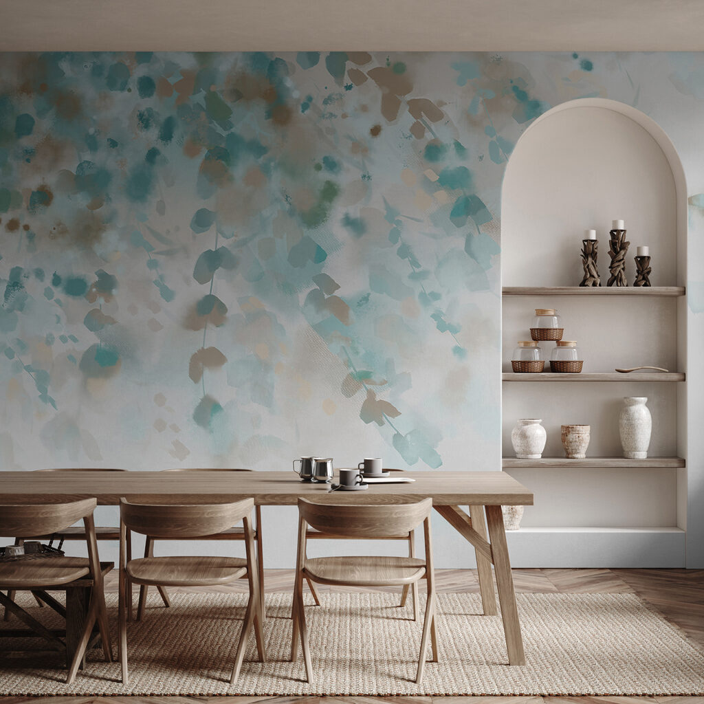 Zachte tinten lopen over in dromerige patronen — interieur 3