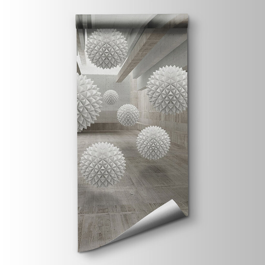 Stekelbollen in een betongang — productweergave