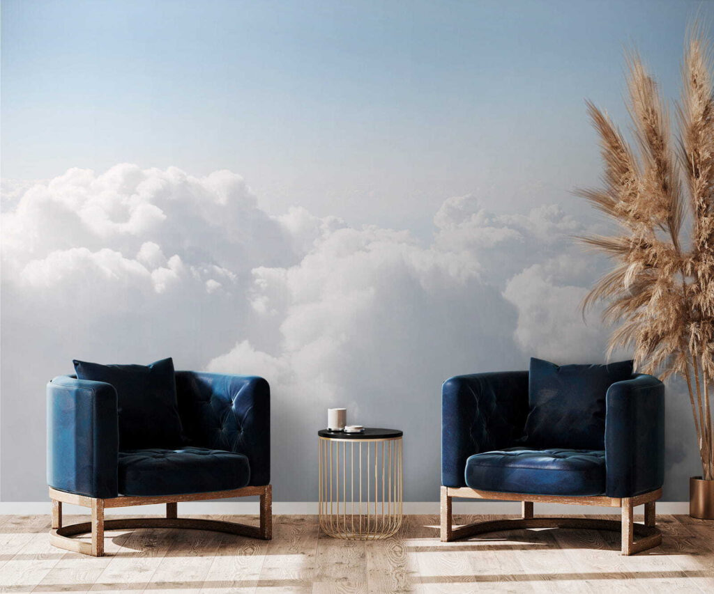 Zacht wolkendek van boven — interieur 4