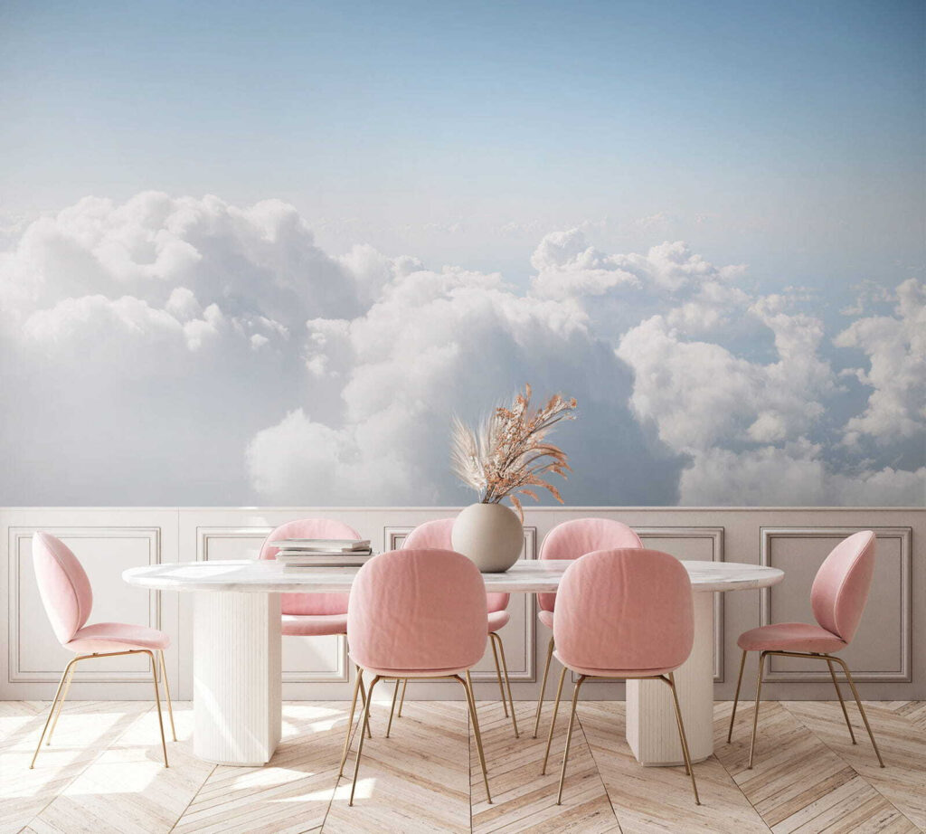 Zacht wolkendek van boven — interieur 8