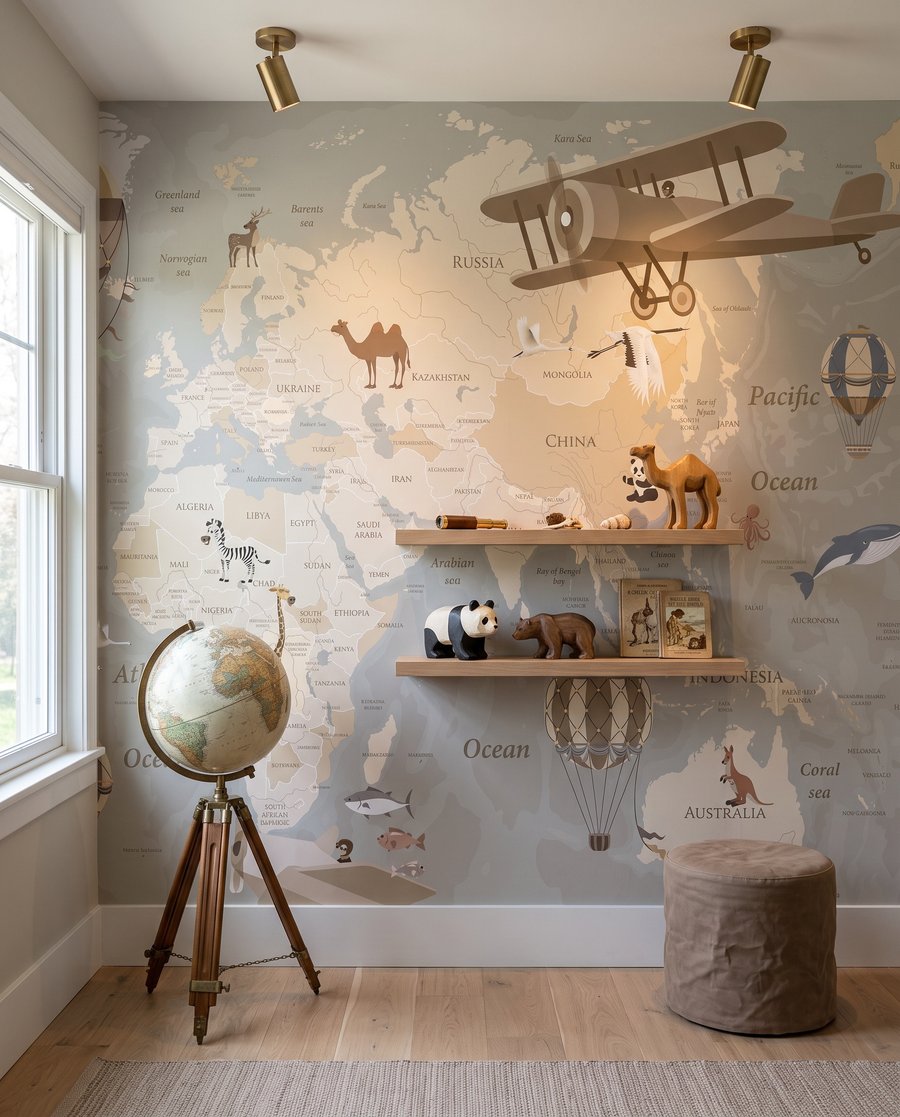 Op wereldreis — interieur 2