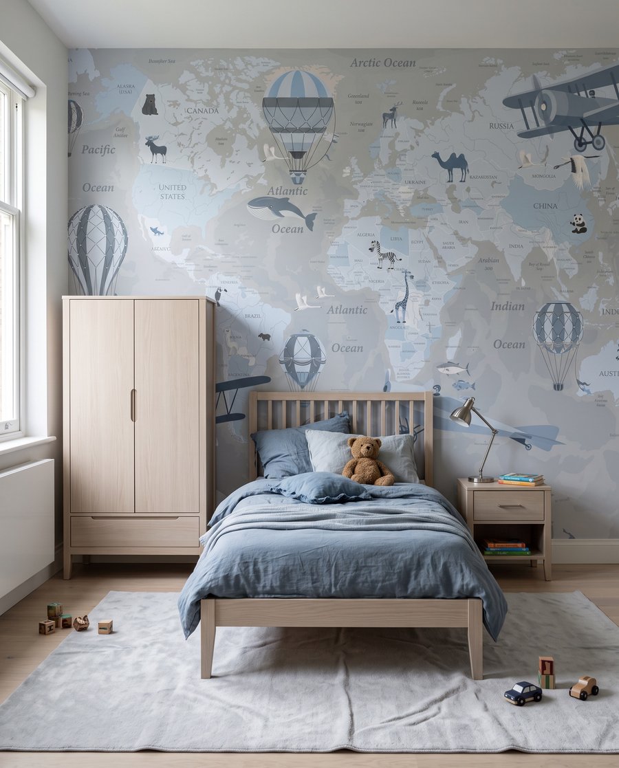 Op wereldreis — interieur 1