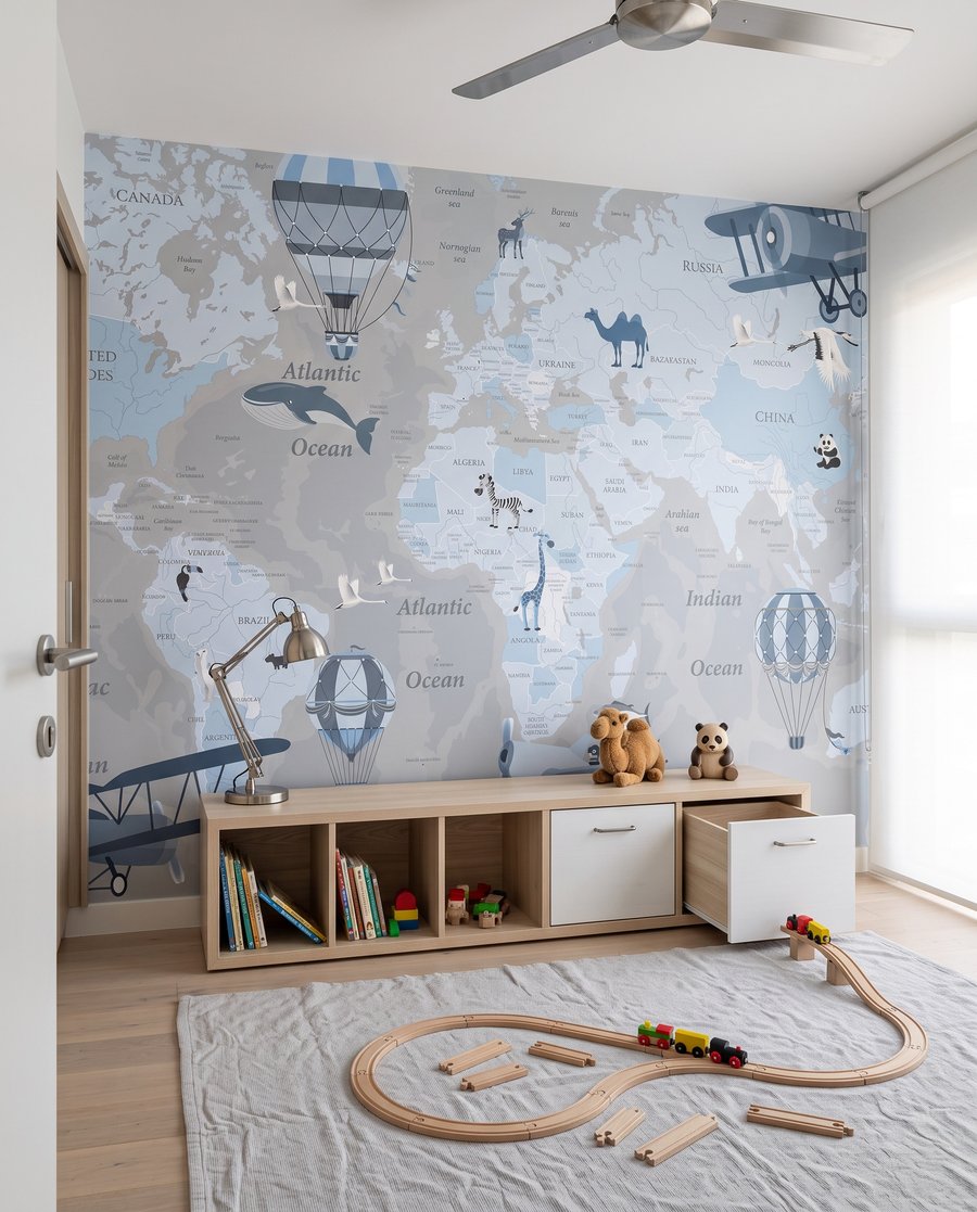 Op wereldreis — interieur 2
