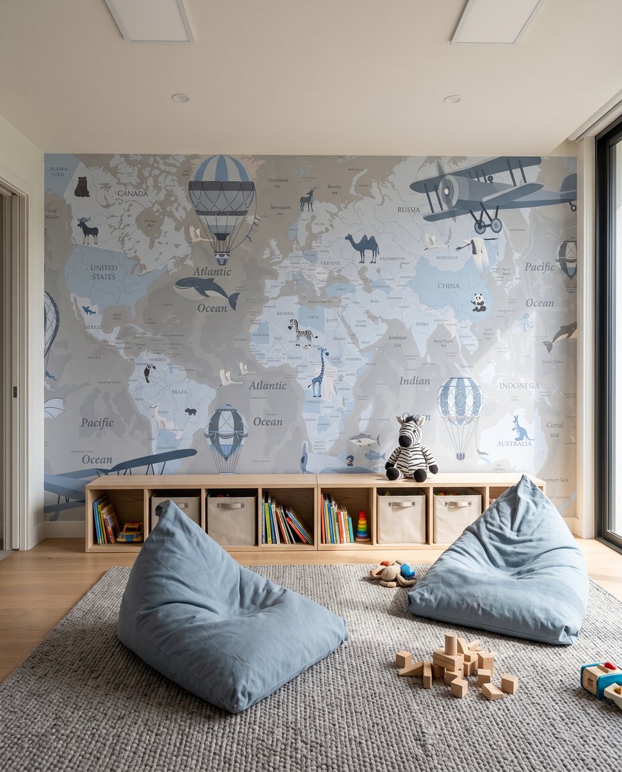 Op wereldreis — interieur 3