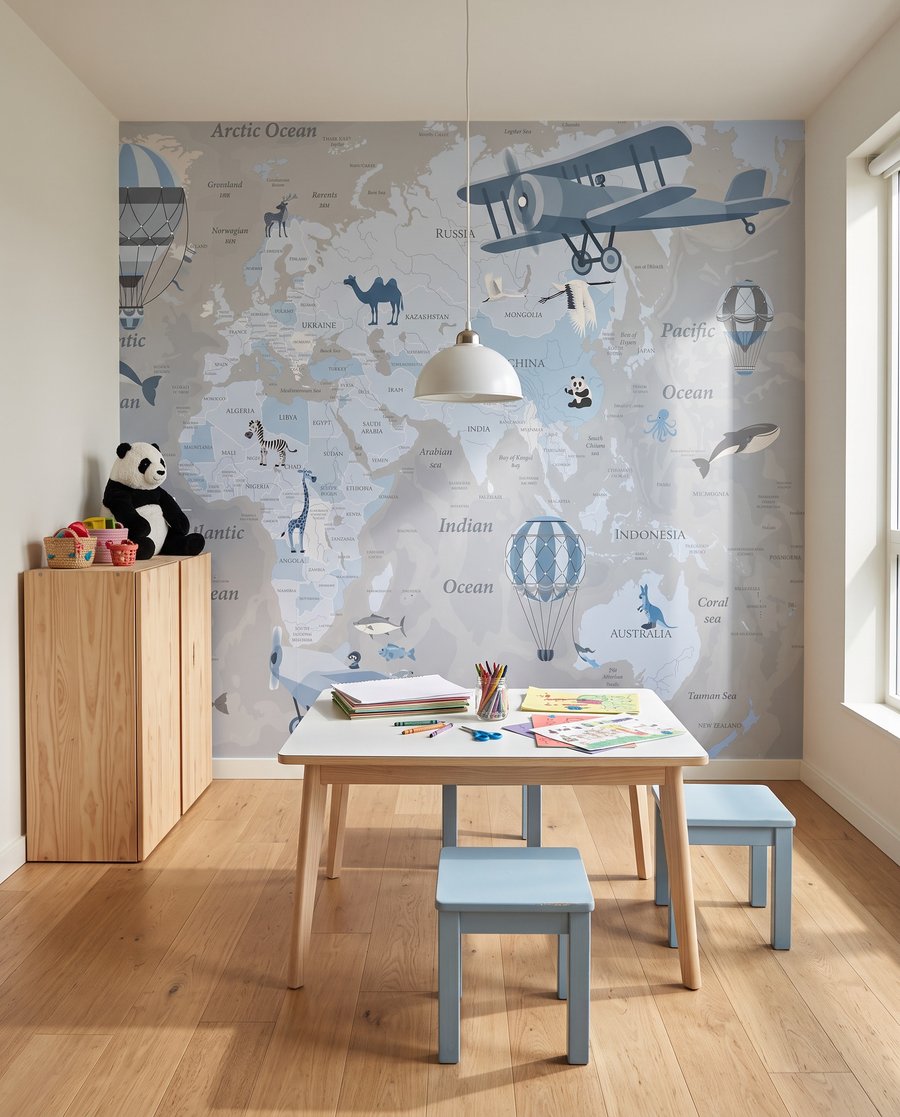 Op wereldreis — interieur 4
