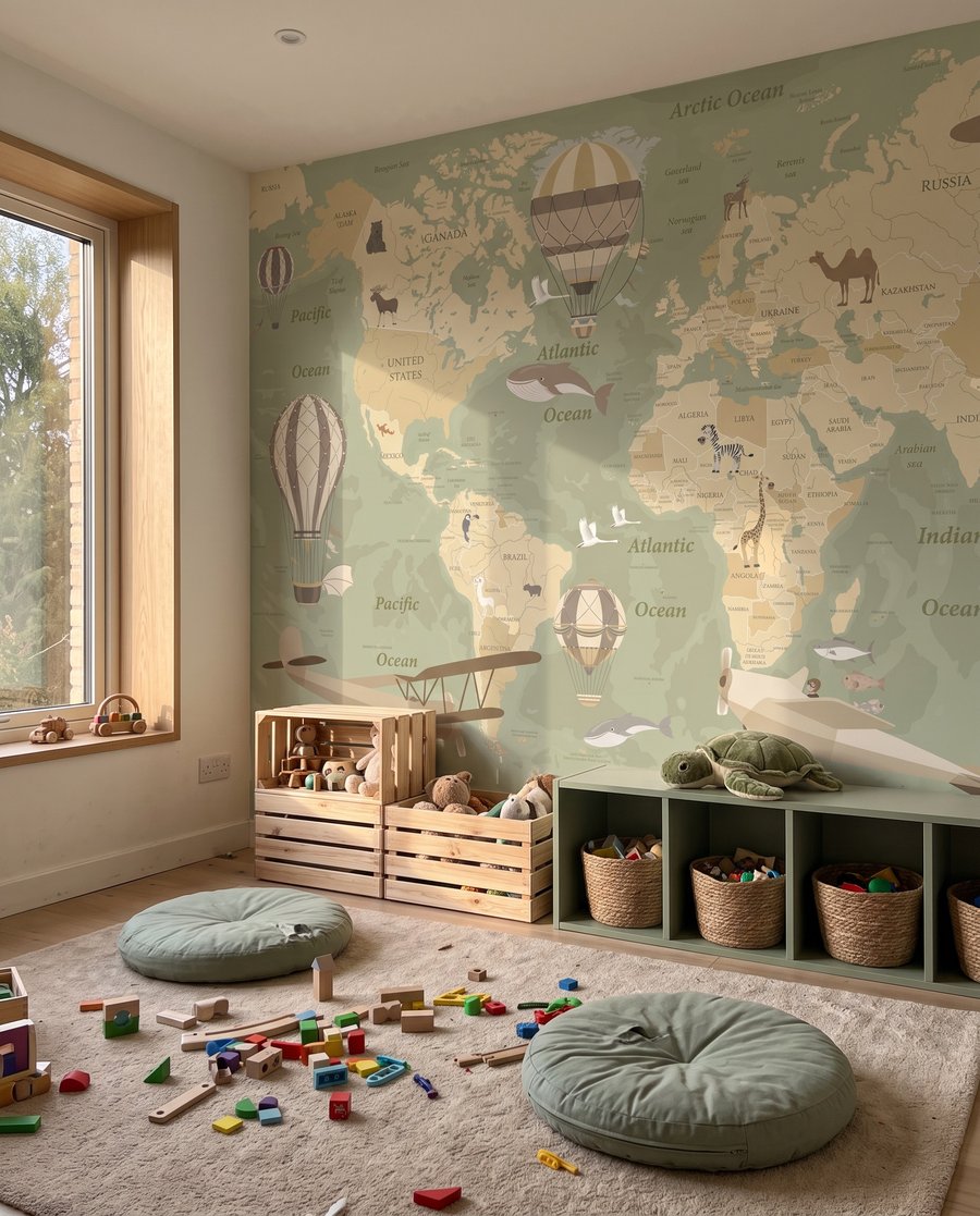Op wereldreis — interieur 1