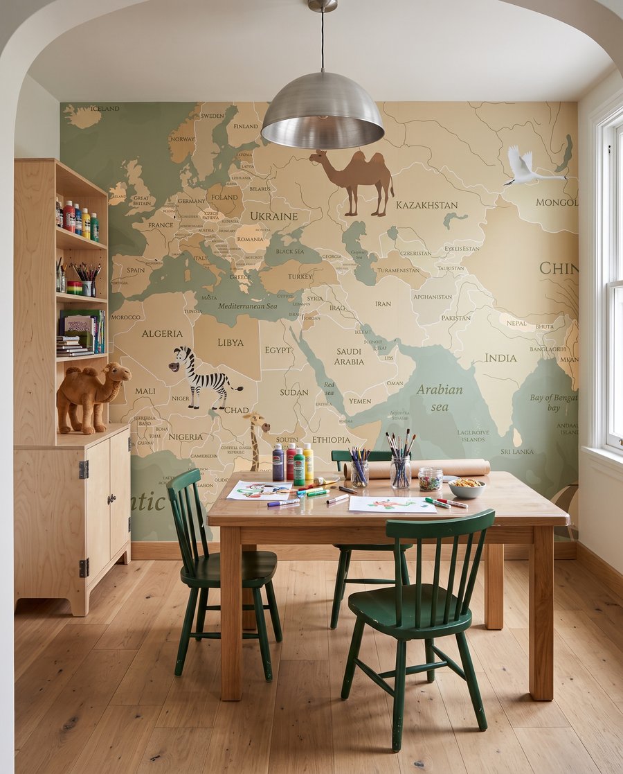 Op wereldreis — interieur 3
