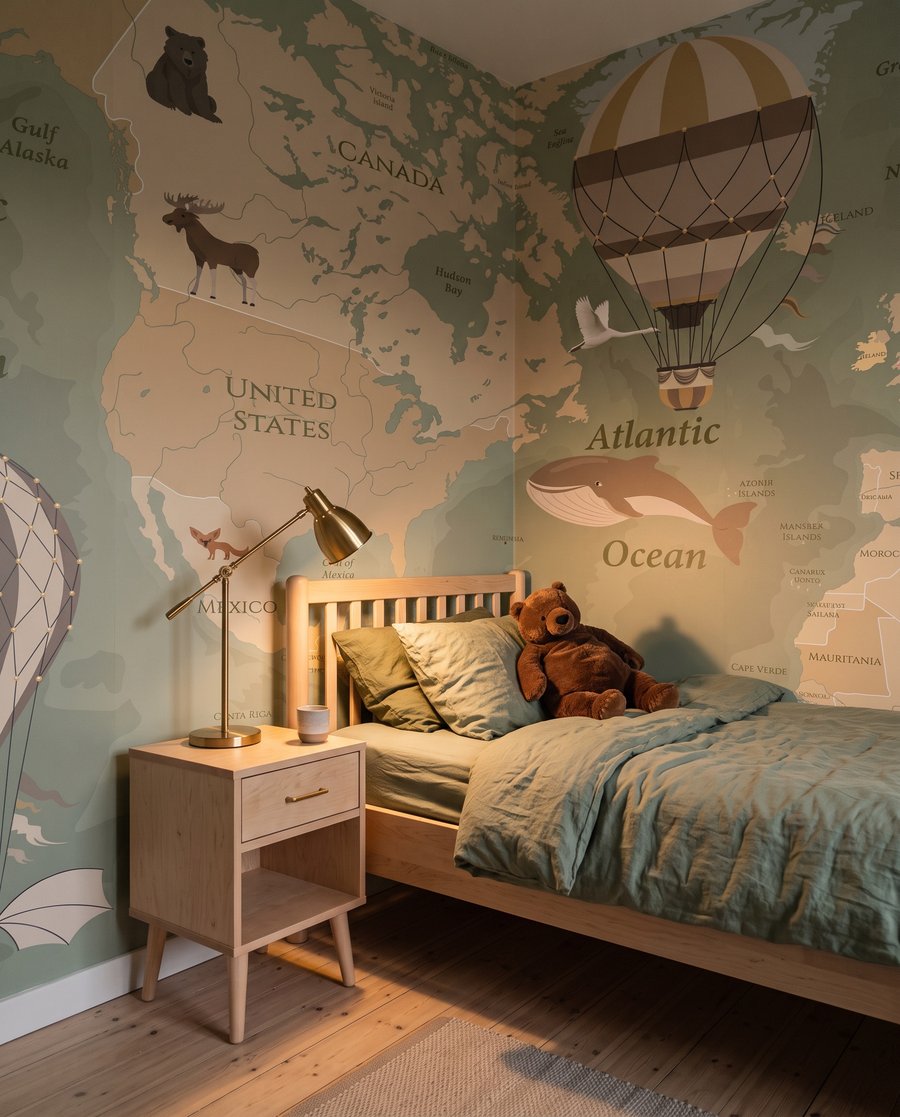 Op wereldreis — interieur 4