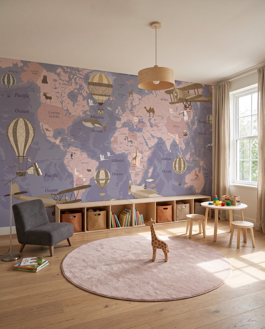 Op wereldreis — interieur 1