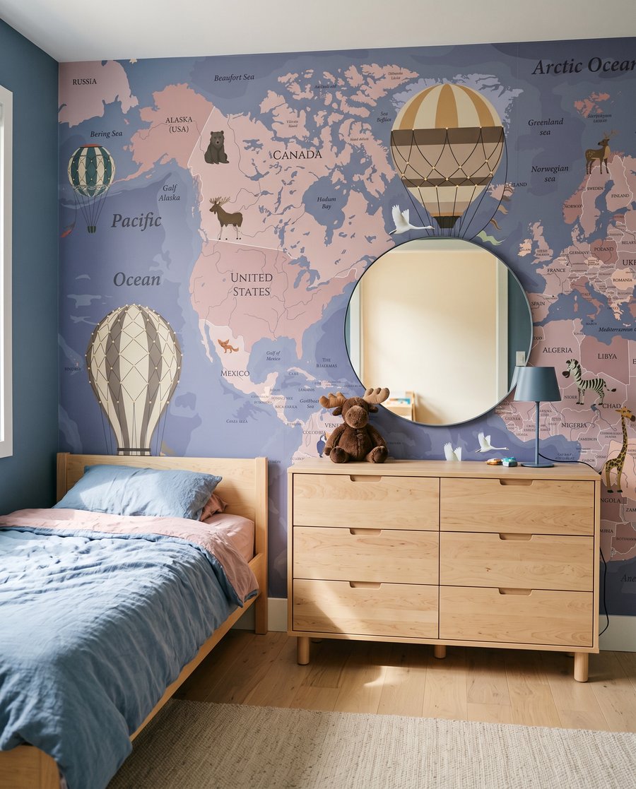 Op wereldreis — interieur 2