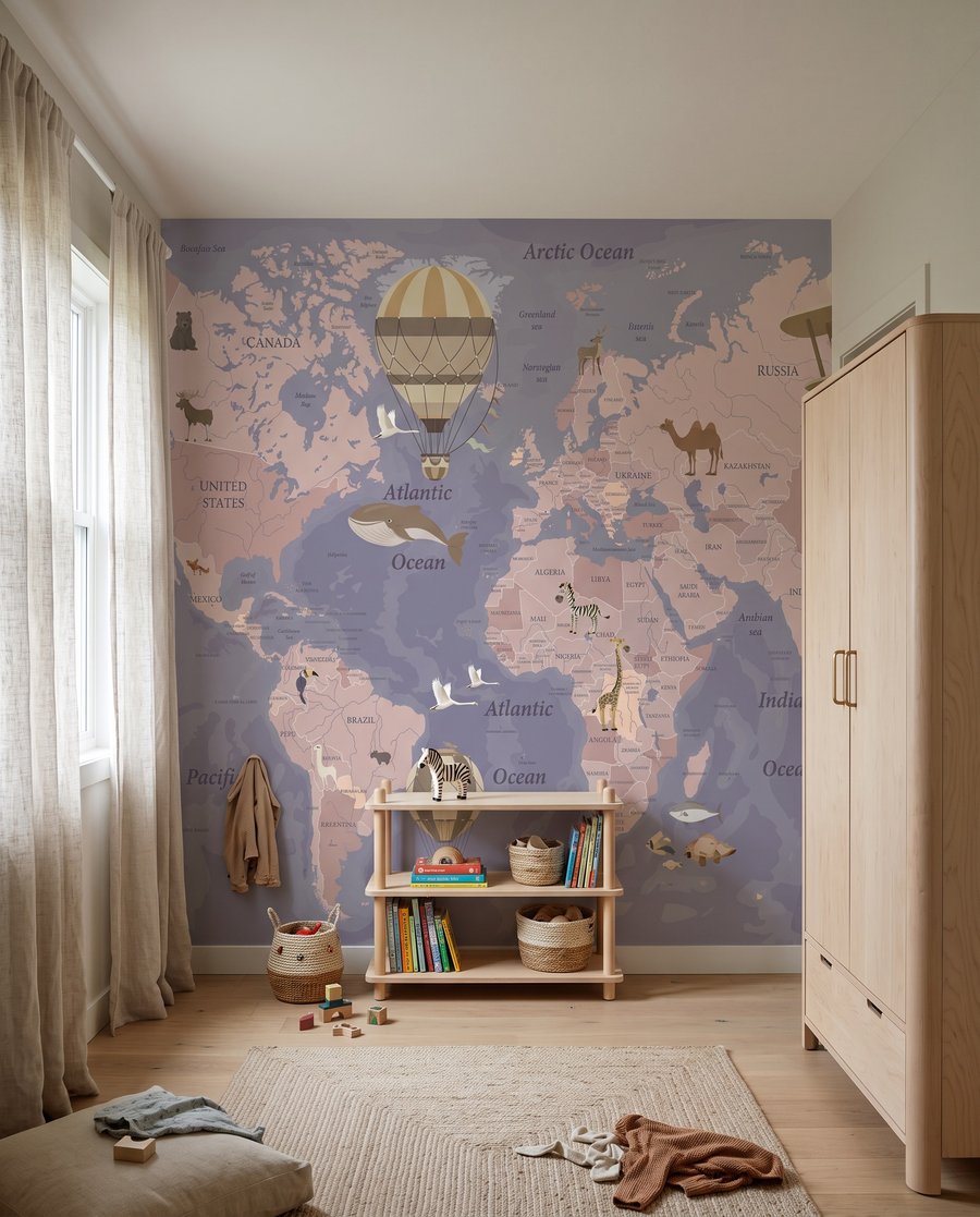Op wereldreis — interieur 4