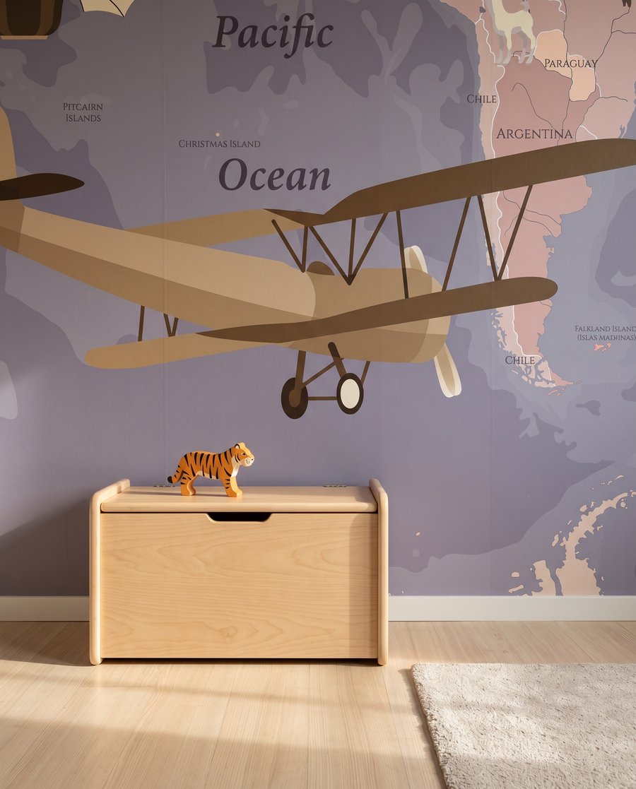 Op wereldreis — interieur 6