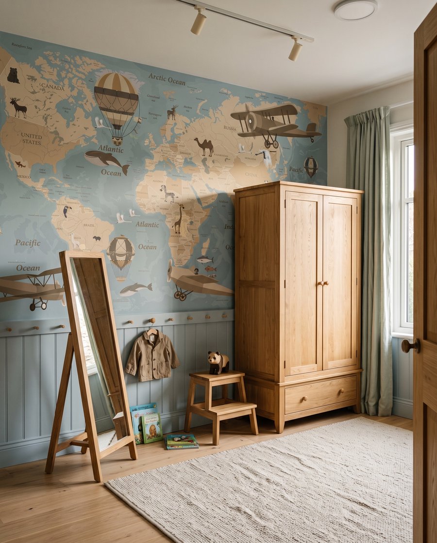 Op wereldreis — interieur 2