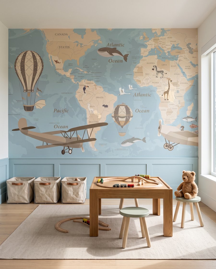 Op wereldreis — interieur 3
