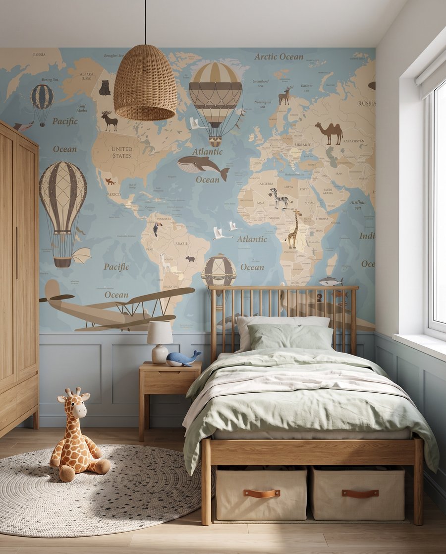 Op wereldreis — interieur 4