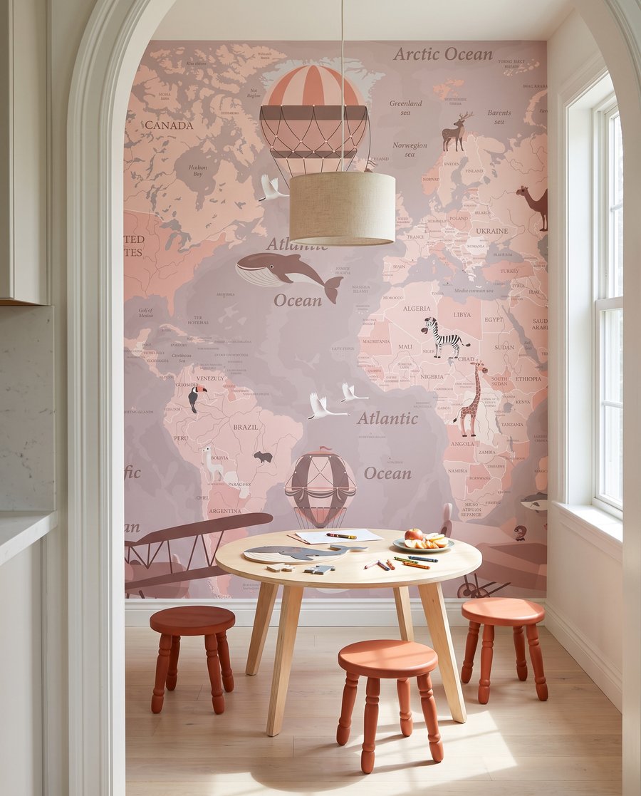Op wereldreis — interieur 3