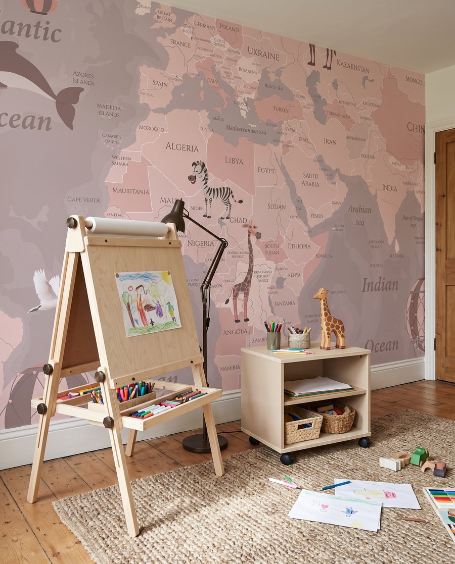 Op wereldreis — interieur 6
