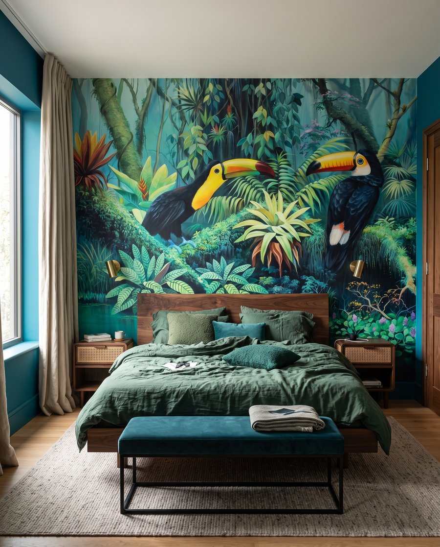 Toekans aan tropisch water — interieur 2