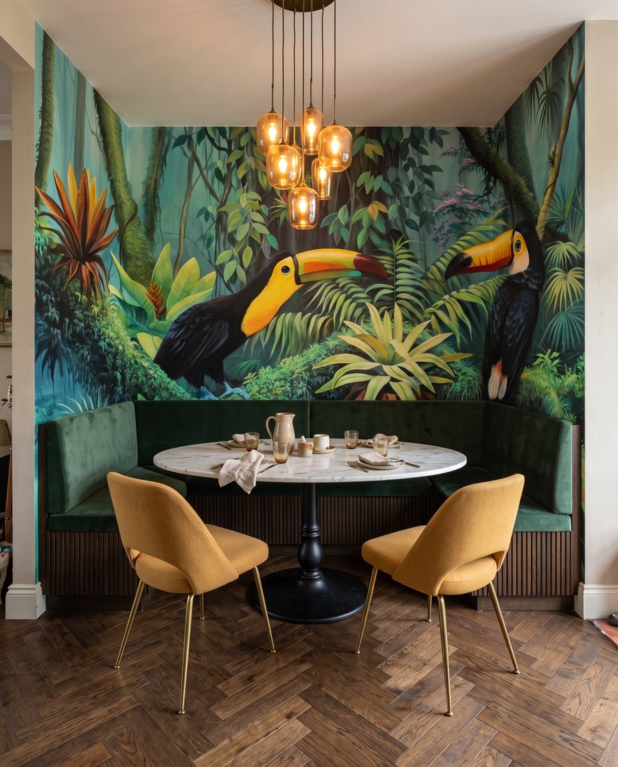 Toekans aan tropisch water — interieur 6