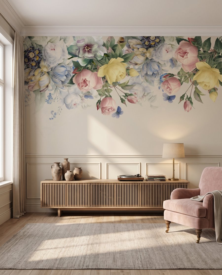 Bloemen als een afdak — interieur 3