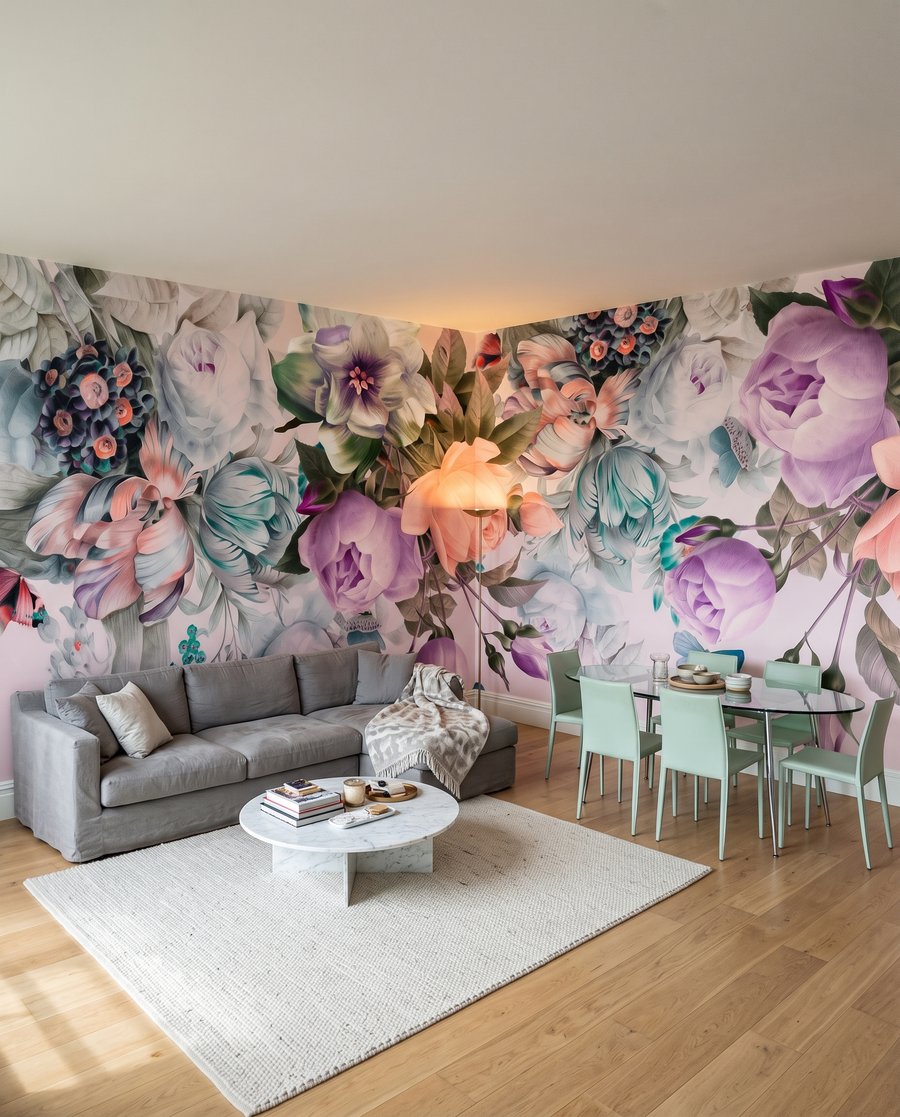 Boeket langs de bovenrand — interieur 4