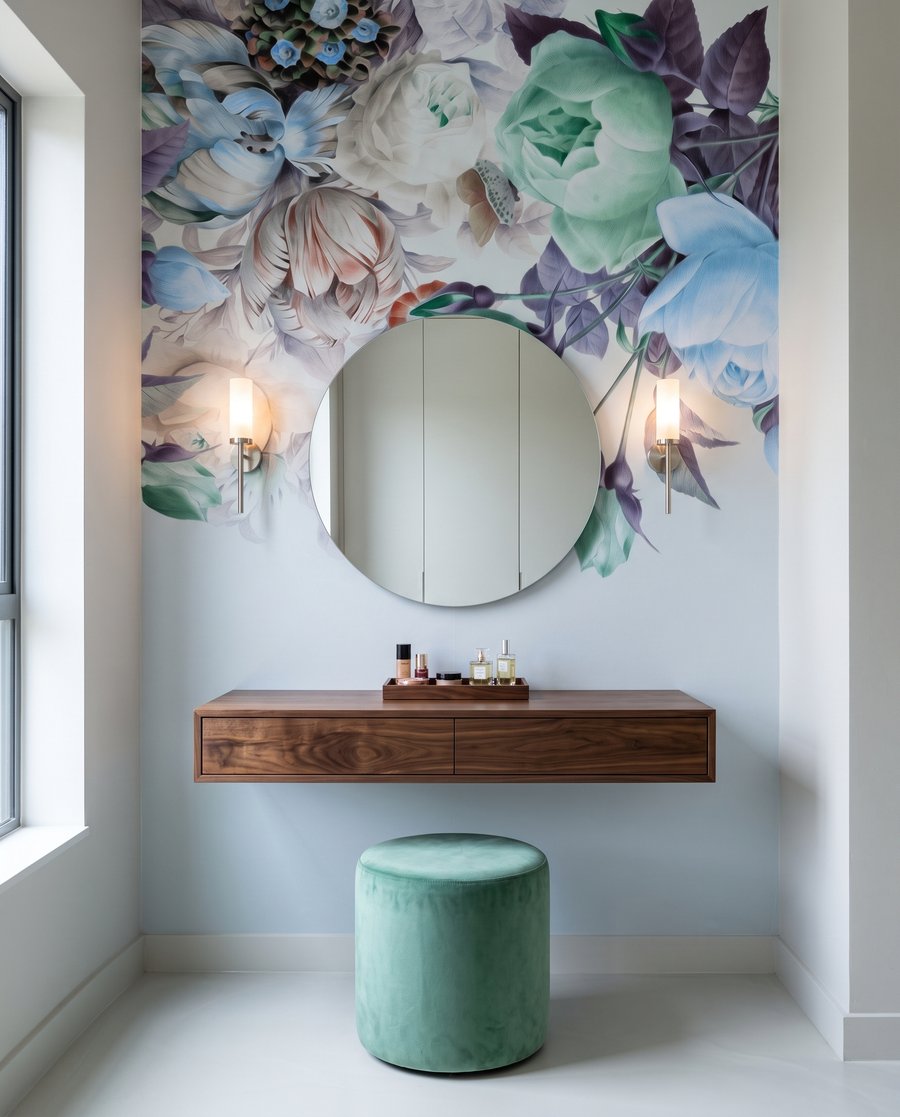 Boeket langs de bovenrand — interieur 2