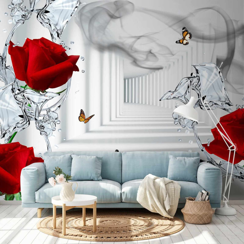 Rode rozen voor dieptegang — interieur 6