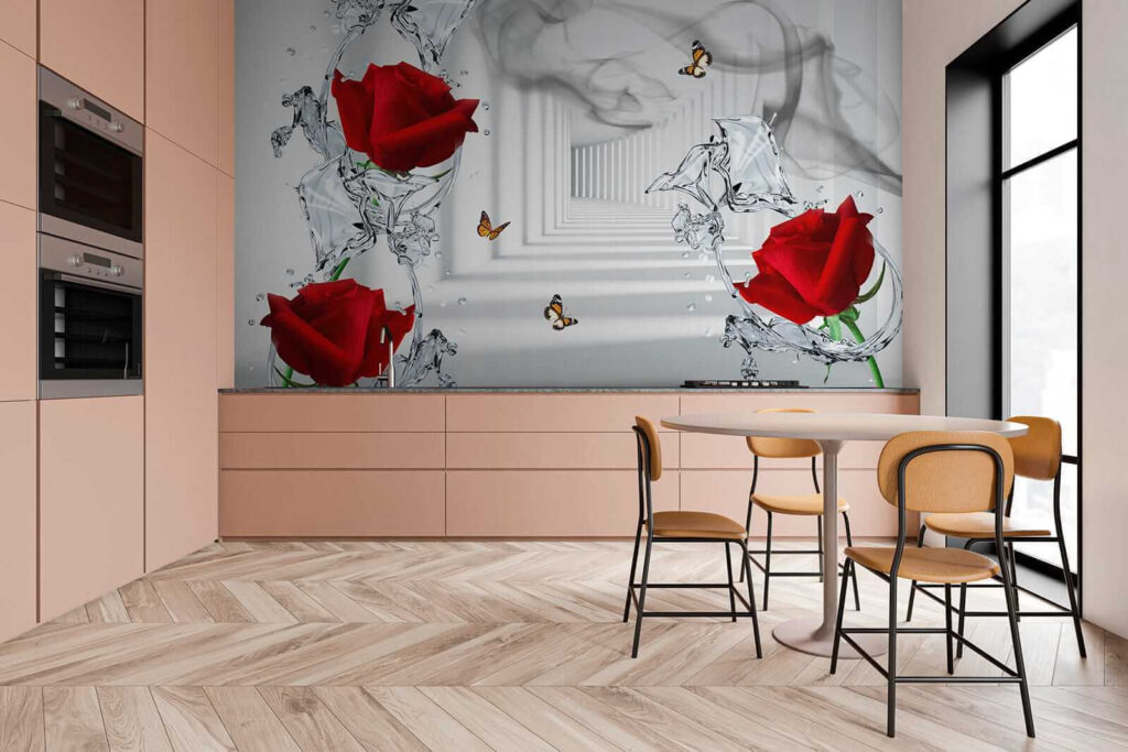 Rode rozen voor dieptegang — interieur 8