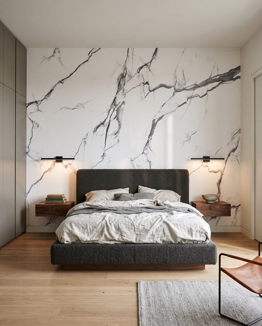Vertakkende aders over kleur — interieur 2
