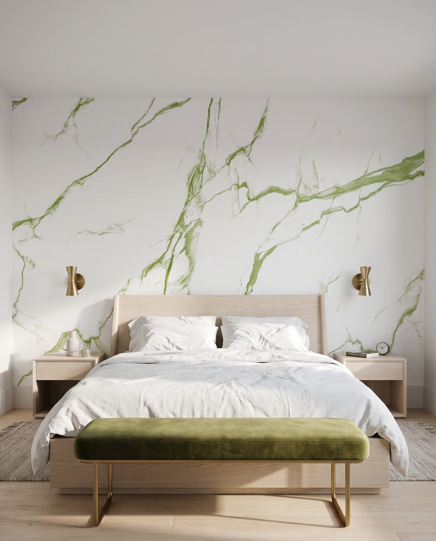 Vertakkende aders over kleur — interieur 2