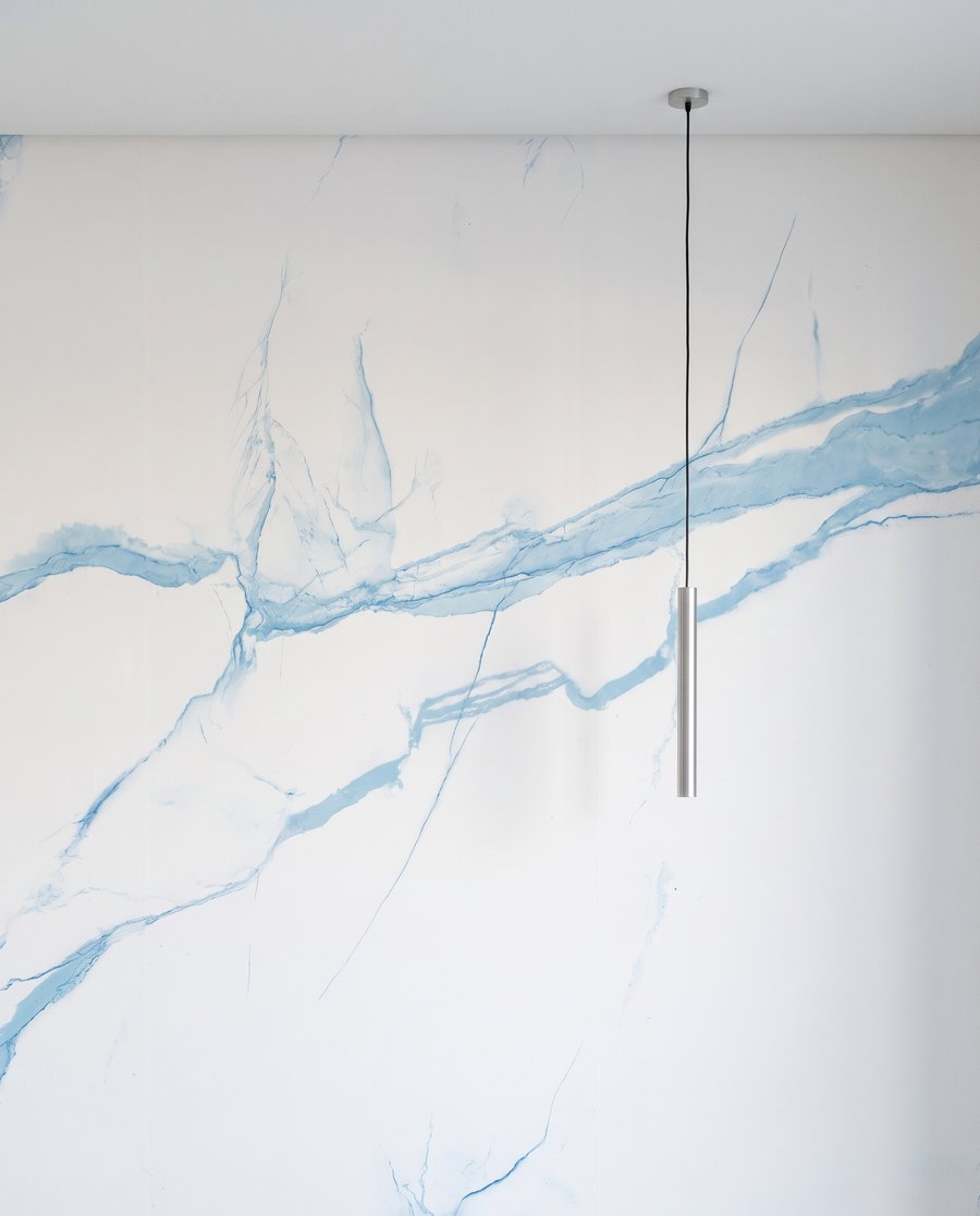 Vertakkende aders over kleur — detail