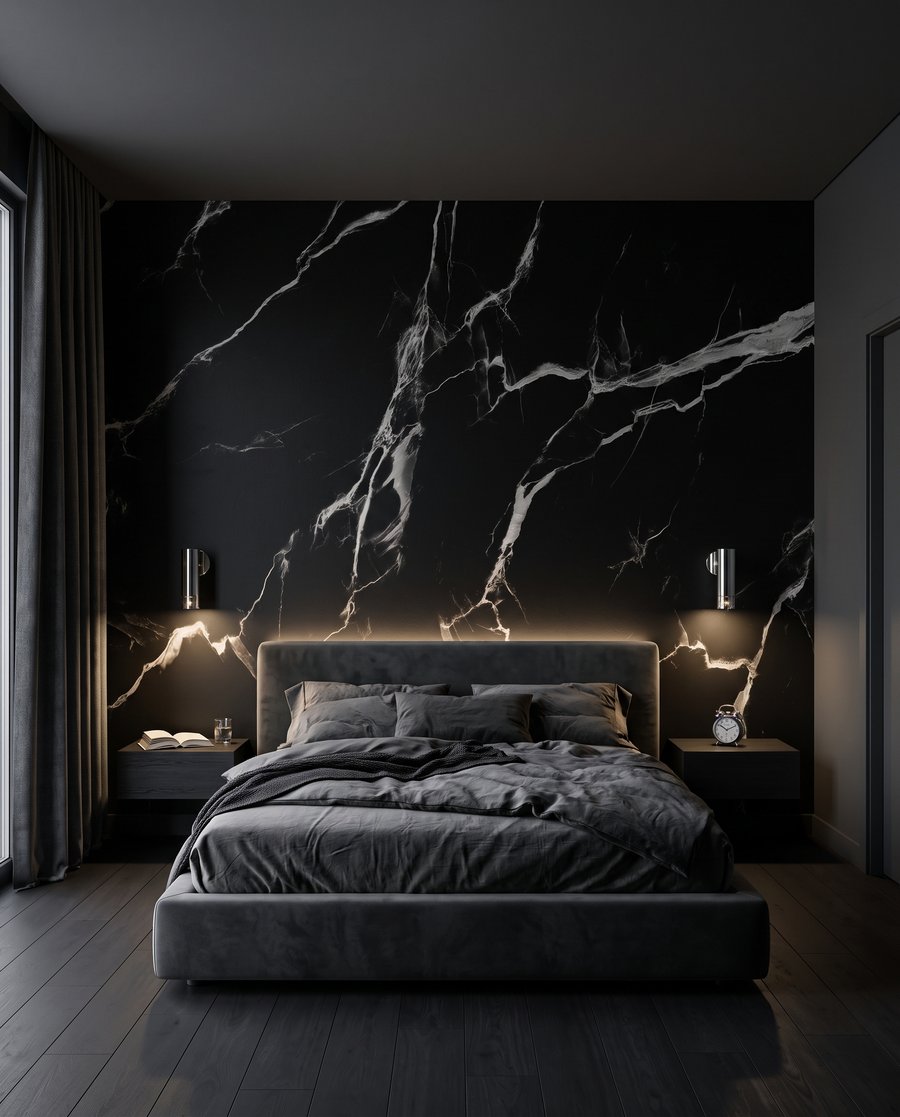 Vertakkende aders over kleur — interieur 2