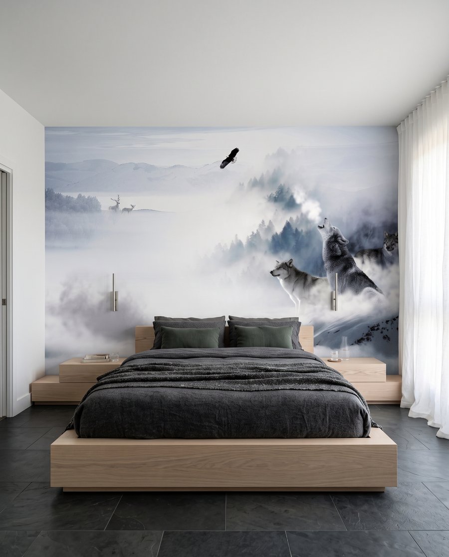 Wolven in witte valleien — interieur 2